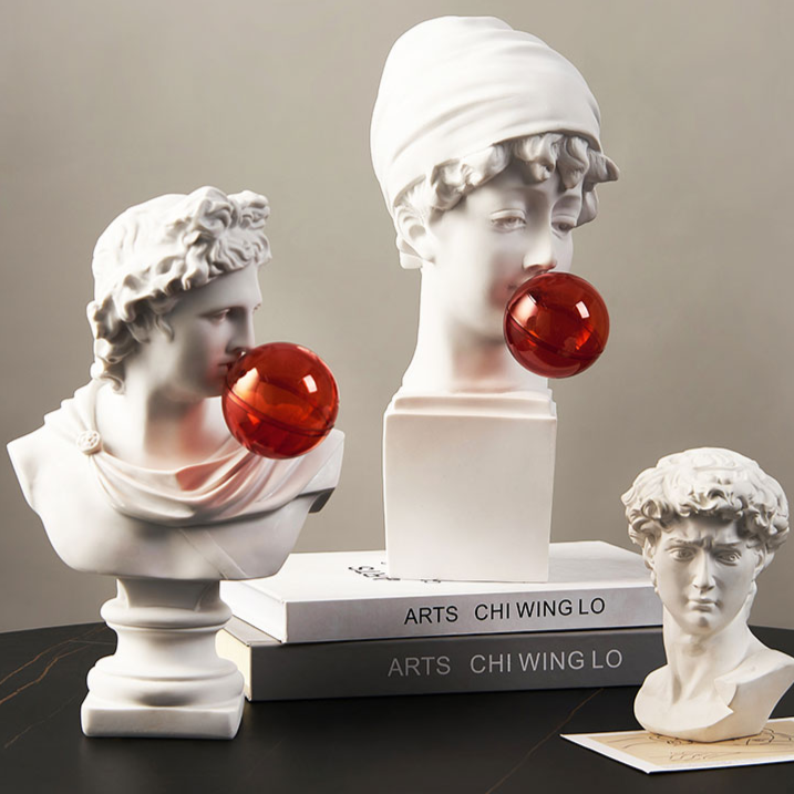 Greek Sculpture | Modern Coffee Table Decor-Sculpture-Lightsnest