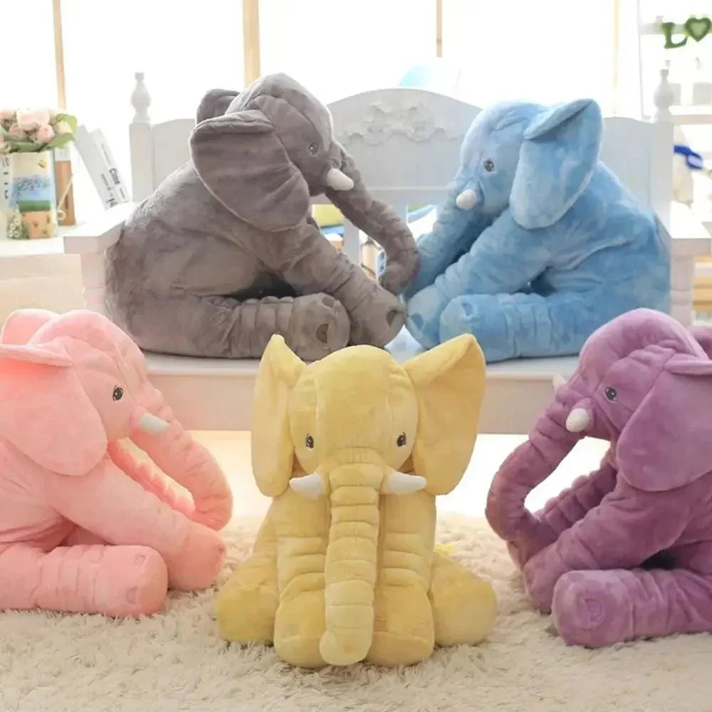 Baby Pillow | Elephant Soft Toy-Toy-Lightsnest