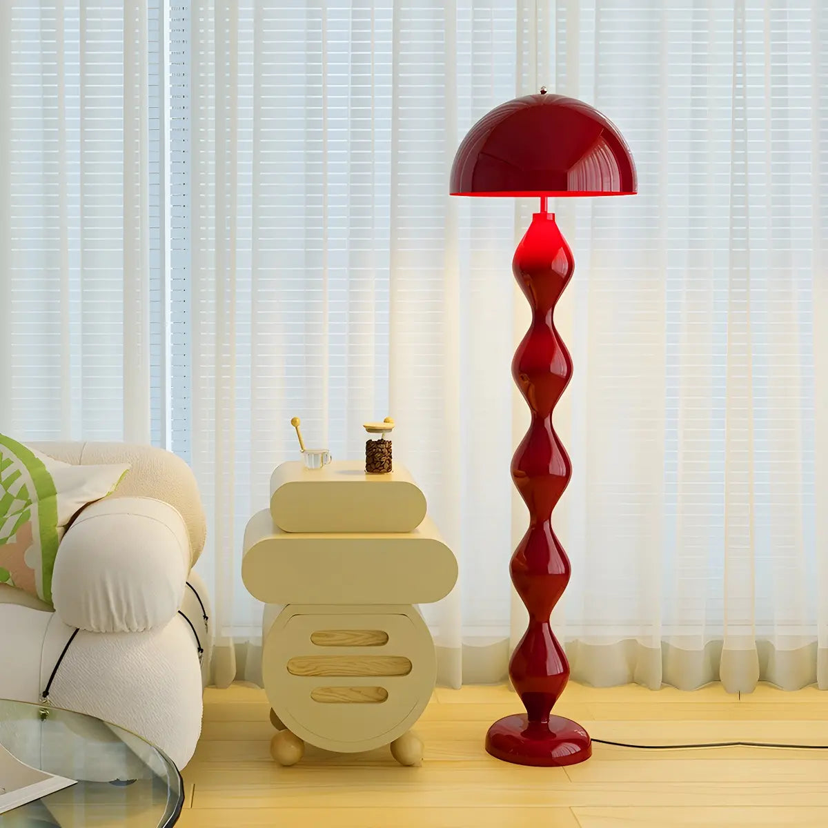 Mushroom Floor Lamp | Modern LED Light-Floor Lamp-Lightsnest