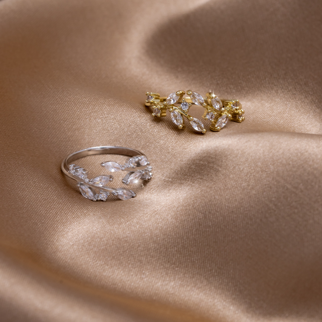 Leaf Ring | Nature Inspired Vine Ring-Ring-Lightsnest