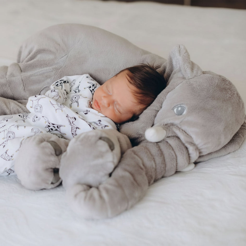 Baby Pillow | Elephant Soft Toy-Toy-Lightsnest