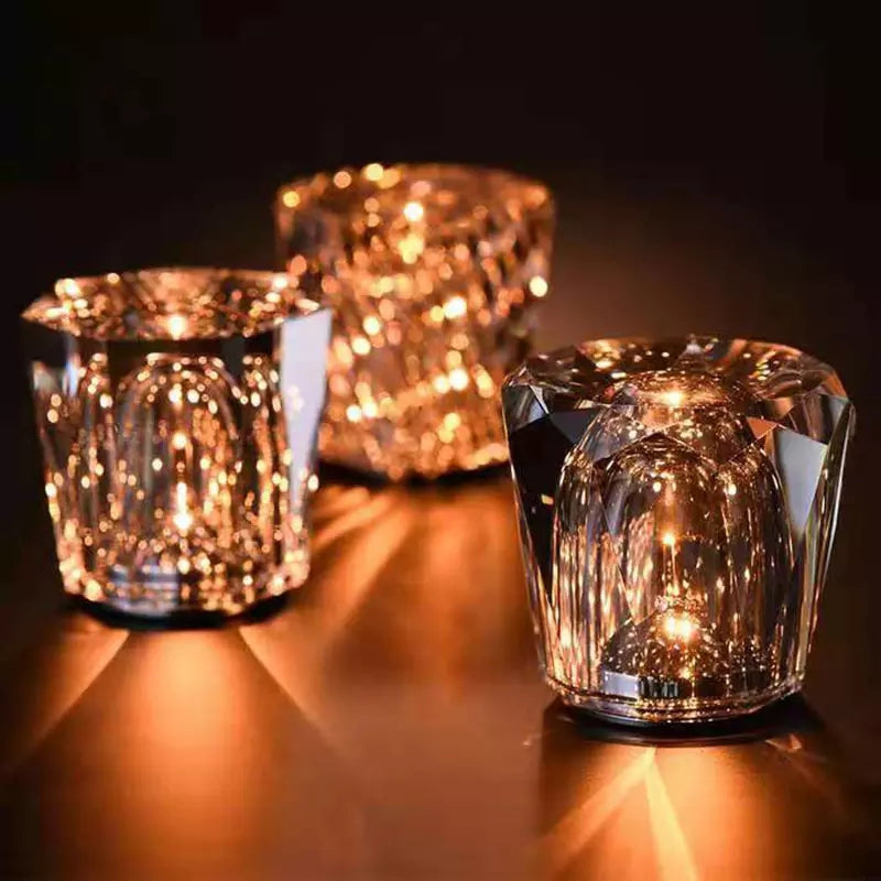 Table Lamp | Crystal Table Lamp-Table Lamp-Lightsnest