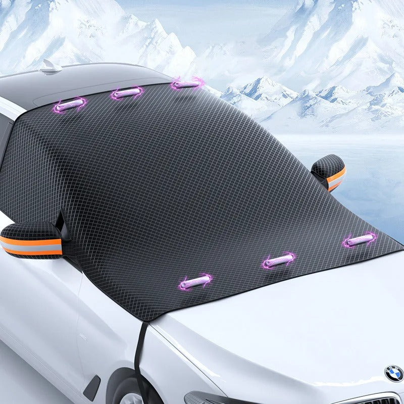 Car Windscreen Cover | Winter Windscreen Frost Cover-Windscreen Cover-Lightsnest