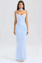 Women Dress | Fitted Maxi Dress-Women Dress-Lightsnest