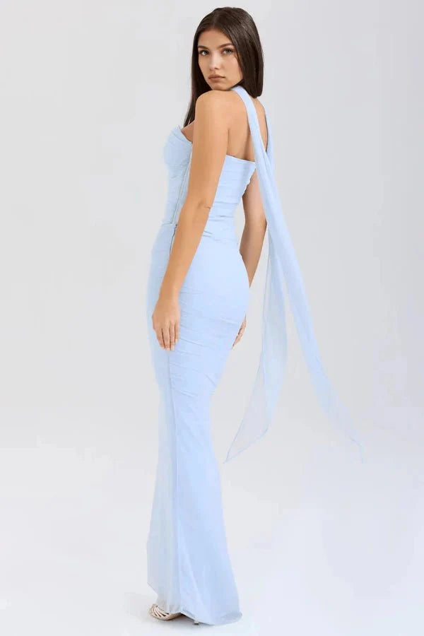 Women Dress | Fitted Maxi Dress-Women Dress-Lightsnest
