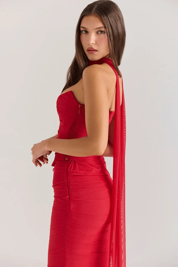 Women Dress | Fitted Maxi Dress-Women Dress-Lightsnest