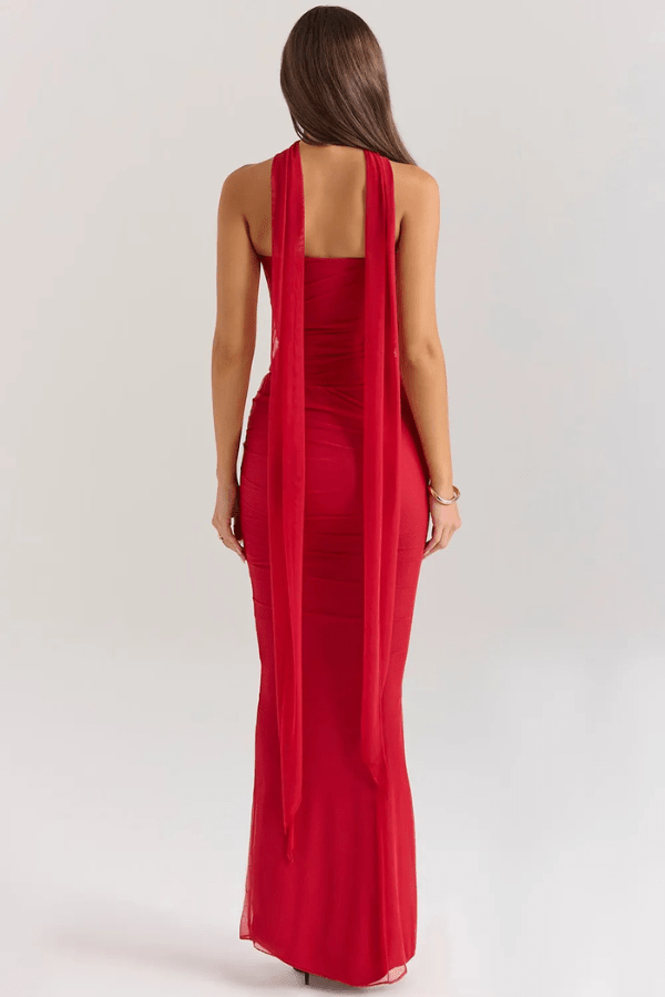Women Dress | Fitted Maxi Dress-Women Dress-Lightsnest