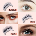 False Eyelashes | Glue On Fake Eyelashes-Fake Eyelashes-Lightsnest