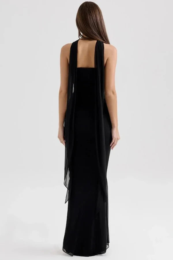Women Dress | Fitted Maxi Dress-Women Dress-Lightsnest