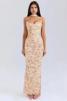 Women Dress | Fitted Maxi Dress-Women Dress-Lightsnest