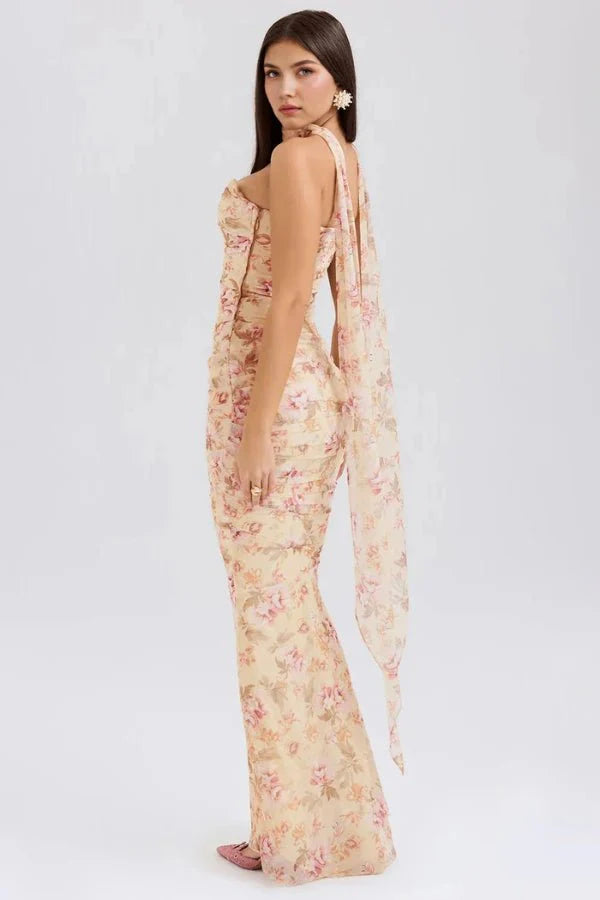 Women Dress | Fitted Maxi Dress-Women Dress-Lightsnest
