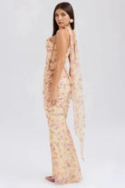 Women Dress | Fitted Maxi Dress-Women Dress-Lightsnest