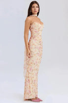 Women Dress | Fitted Maxi Dress-Women Dress-Lightsnest