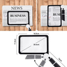 Handheld Magnifying Glass | Reading Light-Magnifier-Lightsnest