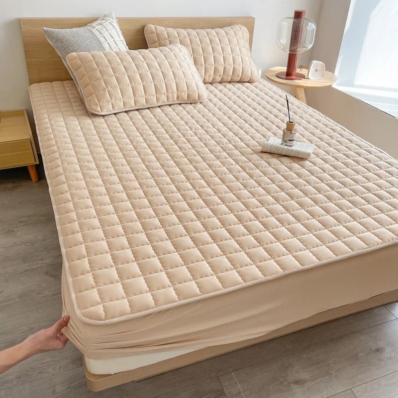 Mattress Cover | Soft Mattress Topper-Mattress Protector-Lightsnest