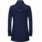 Men's Long Winter Coat with Quilted Lining – Tailored Smart
