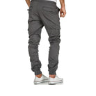 Men's Relaxed Fit Cargo Trousers - Elasticated Waist