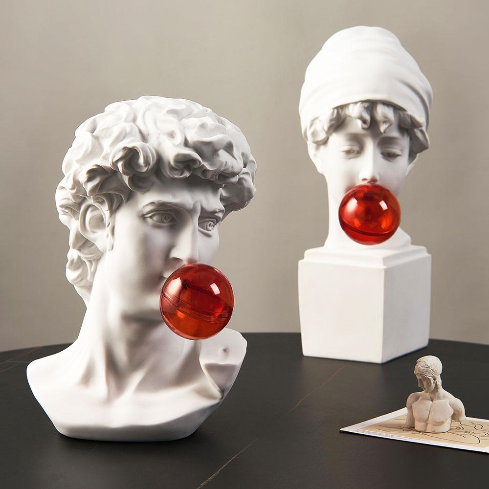 Greek Sculpture | Modern Coffee Table Decor-Sculpture-Lightsnest
