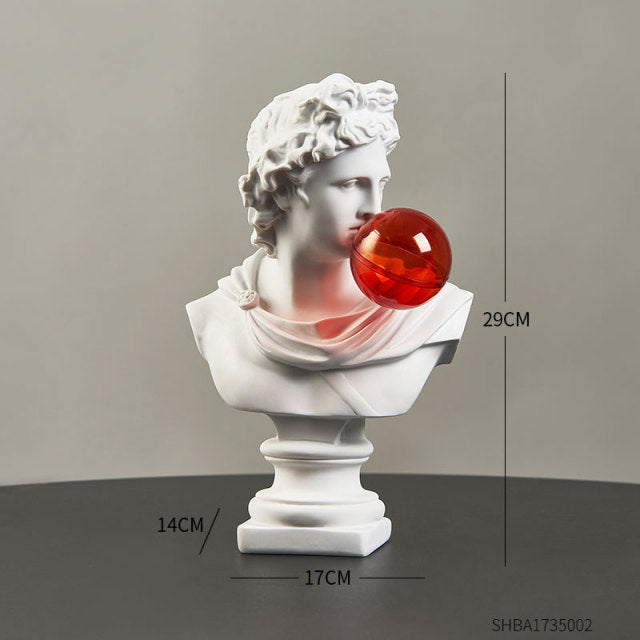 Greek Sculpture | Modern Coffee Table Decor-Sculpture-Lightsnest