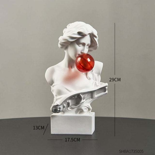 Greek Sculpture | Modern Coffee Table Decor-Sculpture-Lightsnest