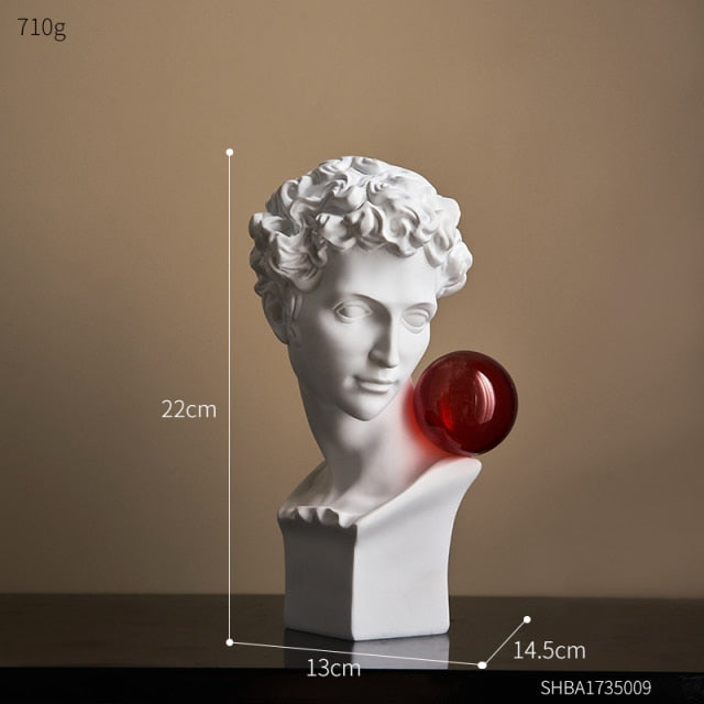 Greek Sculpture | Modern Coffee Table Decor-Sculpture-Lightsnest
