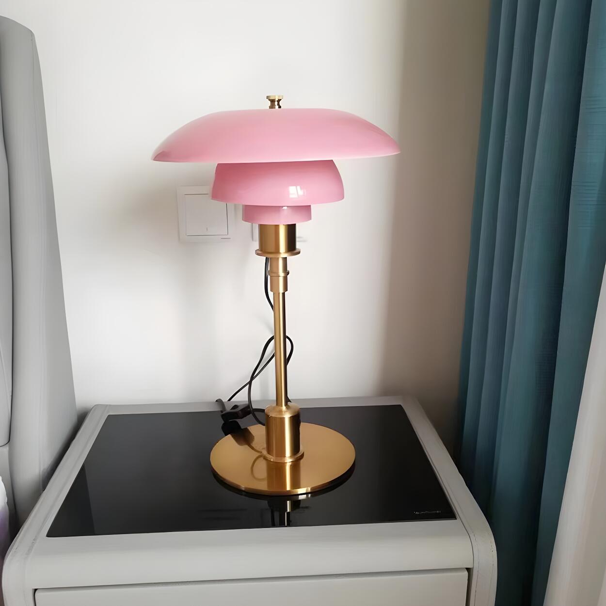 Table Lamp | Multi Layered Glass-Table Lamp-Lightsnest