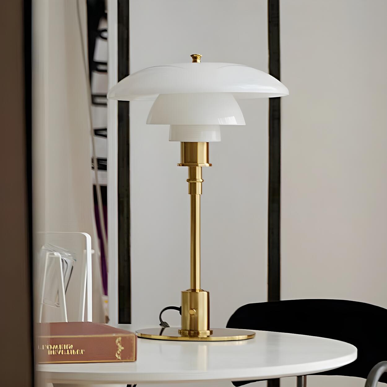 Table Lamp | Multi Layered Glass-Table Lamp-Lightsnest