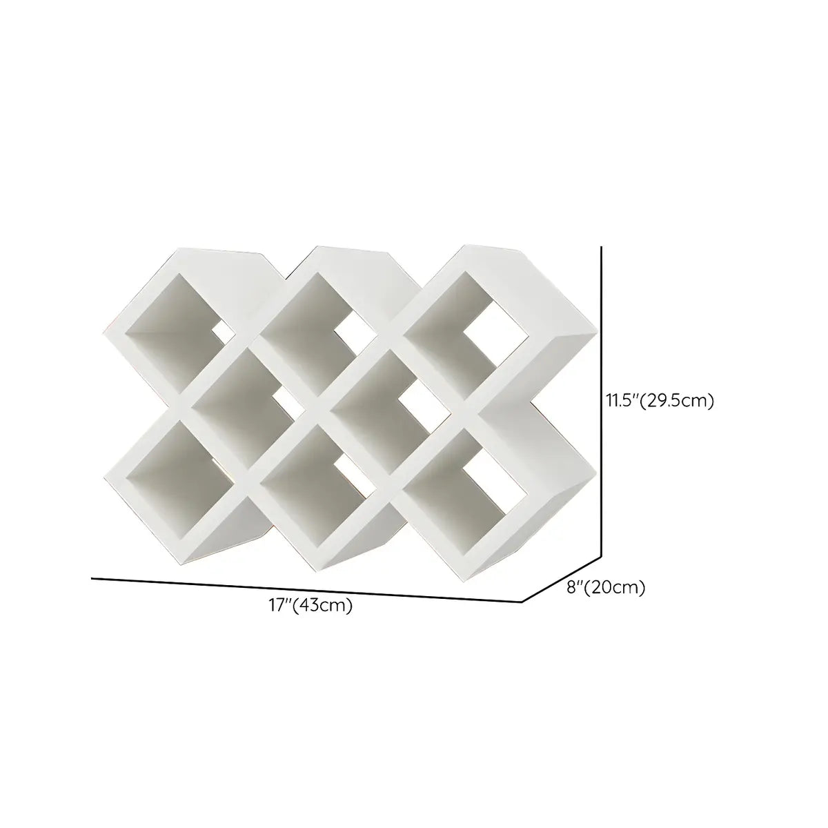 Stackable Wine Rack | Tabletop Bottle Storage-Wine Rack-Lightsnest
