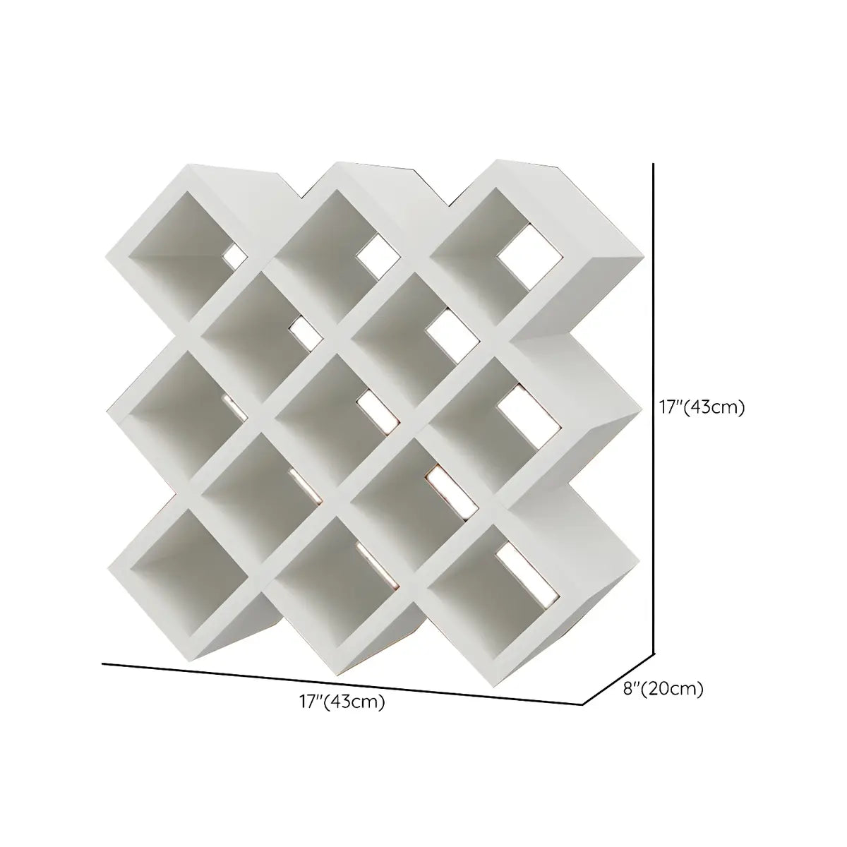 Stackable Wine Rack | Tabletop Bottle Storage-Wine Rack-Lightsnest